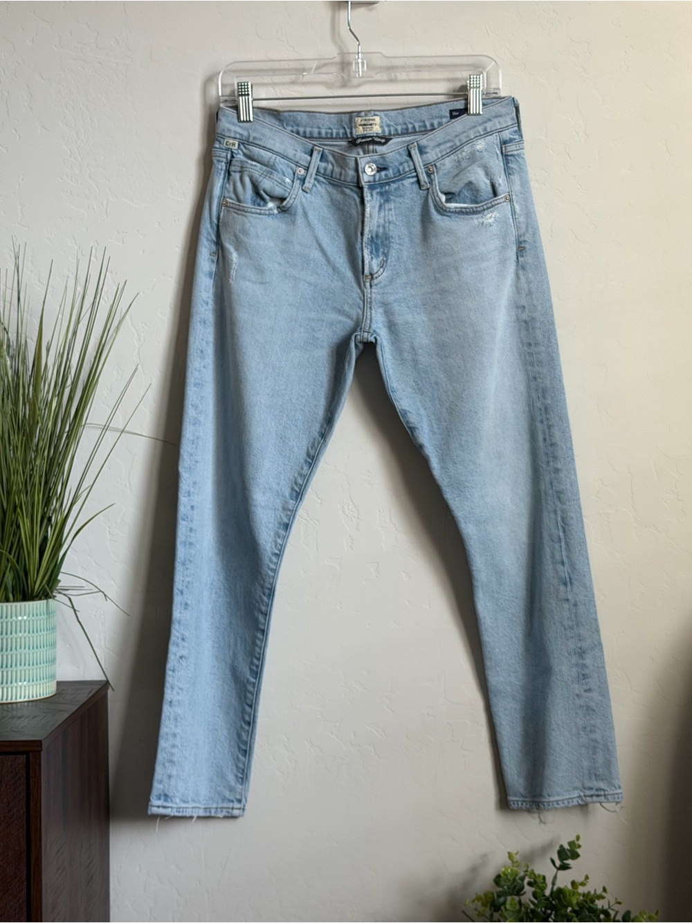 Citizens of Humanity Elsa Mid-Rise Slim Crop Jeans – Size 28